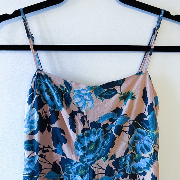 Thin-strap Floral Romper - Picture 3 of 5